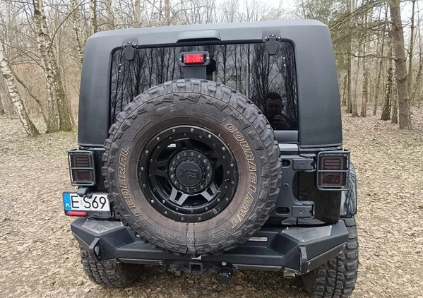 Jeep Wrangler cena 135000 przebieg: 78600, rok produkcji 2013 z Zgierz małe 211